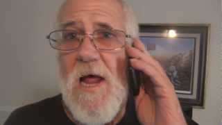 ANGRY GRANDPA DESTROYS TV [upl. by Nylaret]