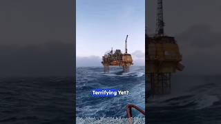 Life at the Offshore Oil Rig 😳 Are you up for it 🤪🔥🤘🏻offshorerig pipeline refinery [upl. by Meerak94]