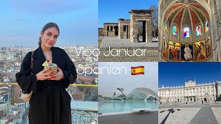 ASMR Spanien Vlog 🇪🇸 January Recap deutsch close up whispering follow me around [upl. by Rustice]