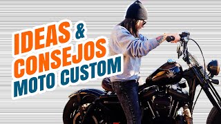 ✅CONSEJOS para 👉CUSTOMIZAR🤘moto CUSTOM [upl. by Arima]