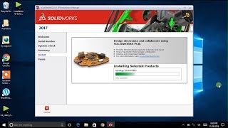 How to Install SolidWorks 2017 with Crack on Windows 10 in Hindi [upl. by Nosmas]