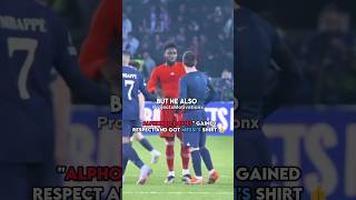 Messi Fullfills Alphonso Davies’s Dream shorts [upl. by Airamasor]