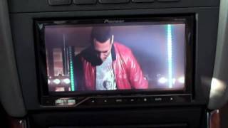 Pioneer AVHP4200DVD DivX Playback Demo [upl. by Jillian]