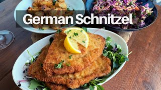 German Pork Schnitzel [upl. by Bartholemy]