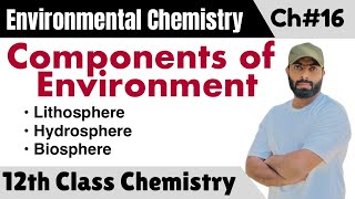 L2 Components of environment hydrosphere lithosphere biosphere  chapter 16 class 12 [upl. by Aneerhs]