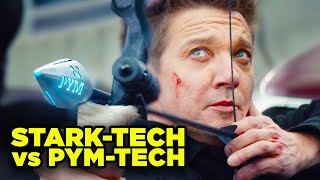 HAWKEYE Pym Tech Arrow Explained  Rogue Theory [upl. by Attenaj831]