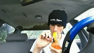 Smoking Weed With My New Glass Water Bong HOTBOX [upl. by Trent]