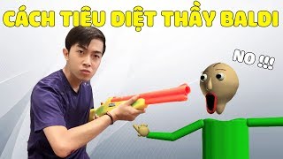 CrisDevilGamer HƯỚNG DẪN CÁCH TIÊU DIỆT THẦY BALDI [upl. by Macmullin]