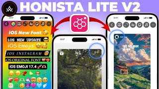 iOS INSTAGRAM For Android 🔥  iOS 174 EMOJIS  Reels Like iPhone  Honista iPhone Story [upl. by Crispas123]