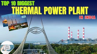 Top 10 Biggest Thermal Power Plants in India  Thermal Power Station [upl. by Verena]