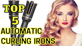 Top 5 Automatic Curling Irons  Buyers Guide for All Hair Types 2022 [upl. by Oakleil368]