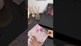 How would you describe a perfect day👻🎃ASMR writing in Teenage Friends Book for Girls🦄 asmrwriting [upl. by Cirdes]