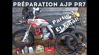 AJP PR7 Grosse révision Part 33  Long Ride Zone  Entretien moteur  Modifications [upl. by Hereld219]