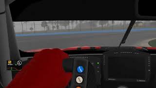 iRacing Onboard Lap Ford Mustang GT3 at Watkins Glen Wet 24S3 IMSA [upl. by Rona813]