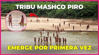 Tribu no contactada de la Amazonía peruana por primera vez emerge de la selva [upl. by Pier803]