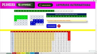 LOTOFACIL SISTEMA FORTE ACERTE 15 PONTOS [upl. by Honna379]