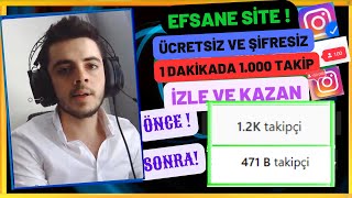 1 DAKİKADA 1000 İNSTAGRAM TAKİPÇİ HİLESİ  ŞİFRESİZ ÜCRETSİZ İNSTAGRAM TAKİPÇİ HİLESİ [upl. by Chan]