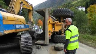 BAREGES 21 OCTOBRE  SAUVETAGE DUN CAMION TRUCK RESCUE [upl. by Azer]