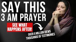 How to Pray When You Wake Up At 3am  Powerful Protection Prayer Christian Motivation [upl. by Lovel]