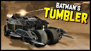 Crossout  BATMANS TUMBLER Tow  Wasp  Batmobile Action  Crossout Gameplay [upl. by Ecertap204]