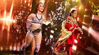 Roxanne Perez amp Meiko Satomura Entrance WWE NXT Feb 14 2023 [upl. by Brandwein]