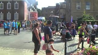 GLOUCESTER CARNIVAL PROCESSION AT THE CATHEDRAL 260714 [upl. by Kabob447]