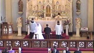 Tridentine Latin Mass Wedding 37 [upl. by Dnomad]