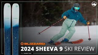 2024 Blizzard Sheeva 9 Womens Ski Review with SkiEssentialscom [upl. by Prosper]