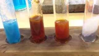 AQA Required Practical  identifying ions Sodium hydroxide test for Positive Ions [upl. by Gherardo]