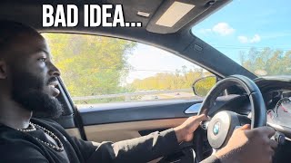 LETTING MY FRIEND DRIVE MY BMW M6 [upl. by Akedijn]