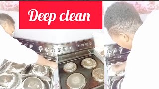 Lets clean stove yangu tytiezw and Kiki thank you tytie tytytieampKiki heart2heart singelmom [upl. by Alitta]