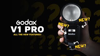 Exclusive first quick look at the Godox V1 PRO [upl. by Vinna]