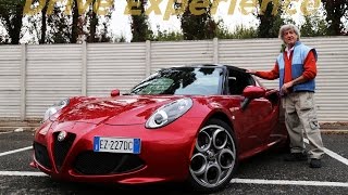 Il collaudatore della 75 prova la 4C Spider  Davide Cironi Drive Experience ENGSUBS [upl. by Assyl896]