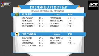 SACA Representative Carnivals  Senior Country Cup  Round 2  Eyre Peninsula v South East [upl. by Otreblaug]