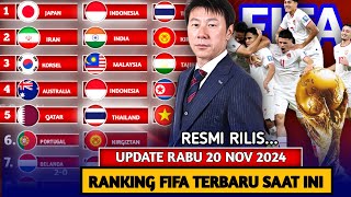 INDONESIA MELAMBUNG TINGGI RENGKING FIFA ZONA ASIA SETELAH INDONESIA 20 ARAB SAUDI DIPUTARAN TIGA [upl. by Tonjes]