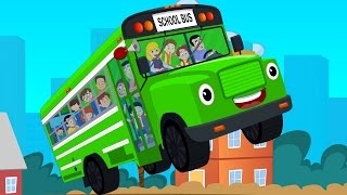 Wheels On The Bus  Children Rhymes From Kids Channel [upl. by Duntson]