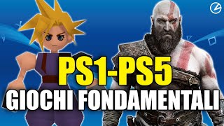 I 5 giochi fondamentali di PlayStation da PS1 a PS5 uno per ogni console [upl. by Carnahan]