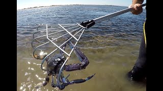 Parham SA Nov2716 Blue Swimmer Crabbing [upl. by Jara]