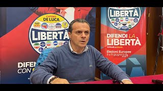 Europee De Luca “60mila voti a Messina o cadranno delle teste” [upl. by Elaina]