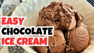 Irresistible Homemade Chocolate Ice Cream RecipeCuisinart Ice Cream Maker [upl. by Irak417]