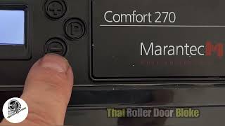 Marantec Comfort 270 Quick and Easy Limit Settings for Your Garage Door Opener [upl. by Etteniuqna]