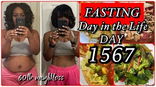 Accountability Intermittent Fasting What I Eat in a Day FAST with me 60 LBS weight loss [upl. by Joed]