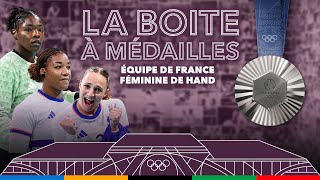 La Boite à Médailles avec léquipe de France féminine de handball 🥈 [upl. by Codie]