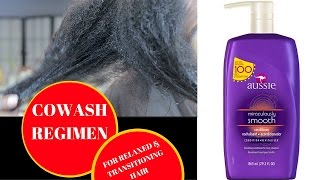 70 How to CoWash Relaxed and Transitioning to Natural Hair [upl. by Eseuqram570]