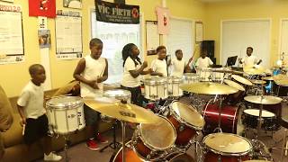 Atlanta Drum Academy Drum Line Song  quotLike Thisquot Music Video [upl. by Arihsat815]