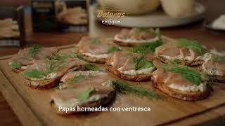 Receta FÁCIL  Papas horneadas con ventresca de Atún [upl. by Call]