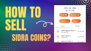 Sidra Mining Withdraw Kesay karay How To Sell Sidra Coin How To Send Sidra Coin [upl. by Rust]