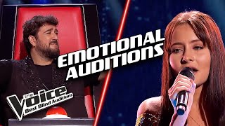 The most SENTIMENTAL Blind Auditions  The Voice Best Blind Auditions [upl. by Fedora]