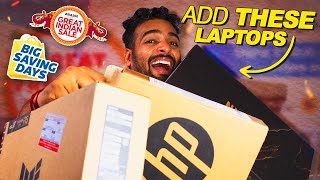 Laptop Deals All Budgets  Amazon and Flipkart Sale  2023 [upl. by Auburta]