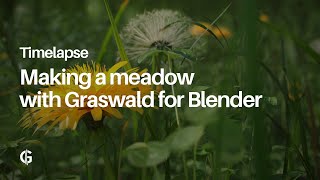 Making a Meadow  Graswald Timelapse [upl. by Dahsraf626]